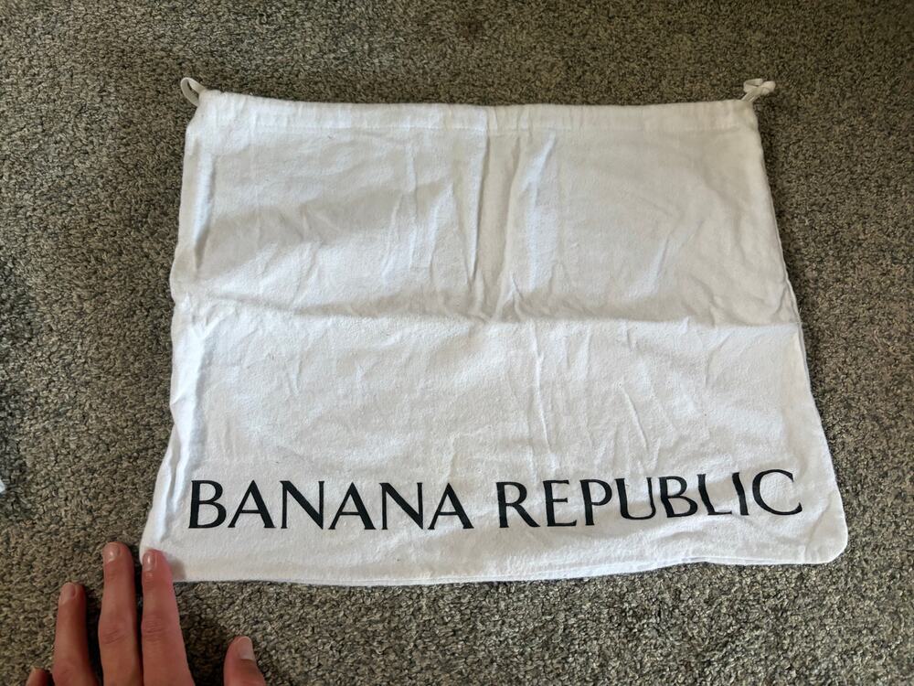 Banana Republic one size dust bag